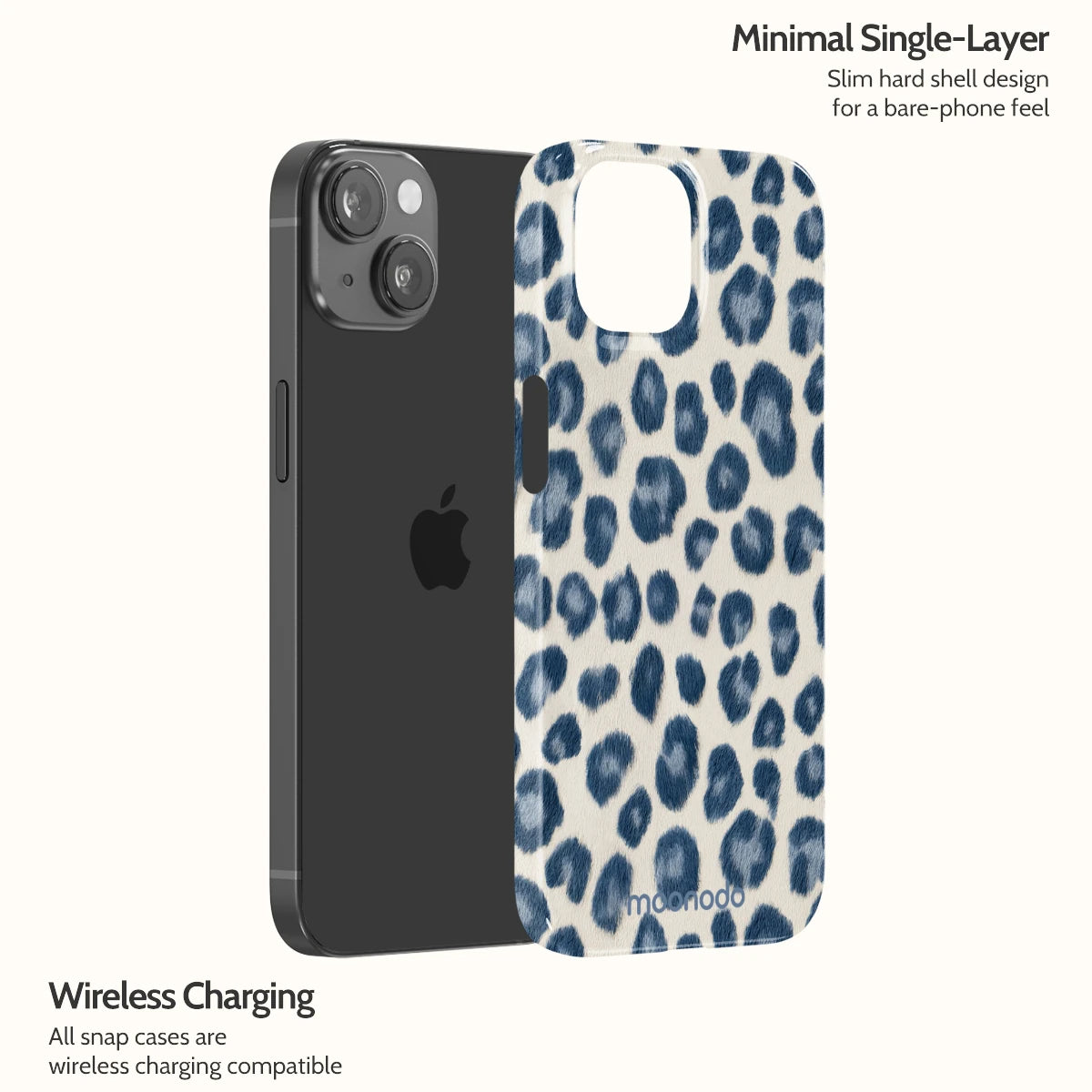 Indigo Leopard - iPhone 14 Case