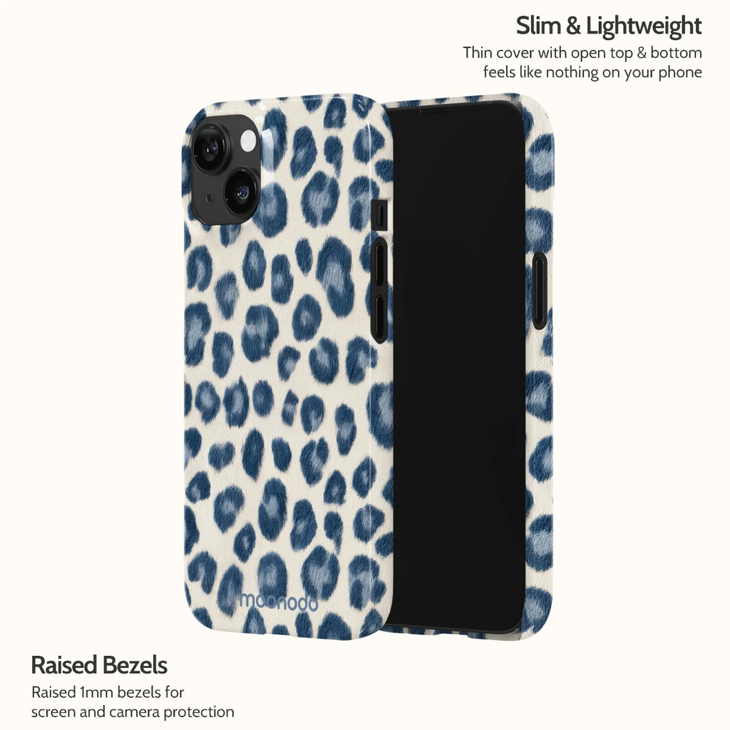 Indigo Leopard - iPhone 14 Case