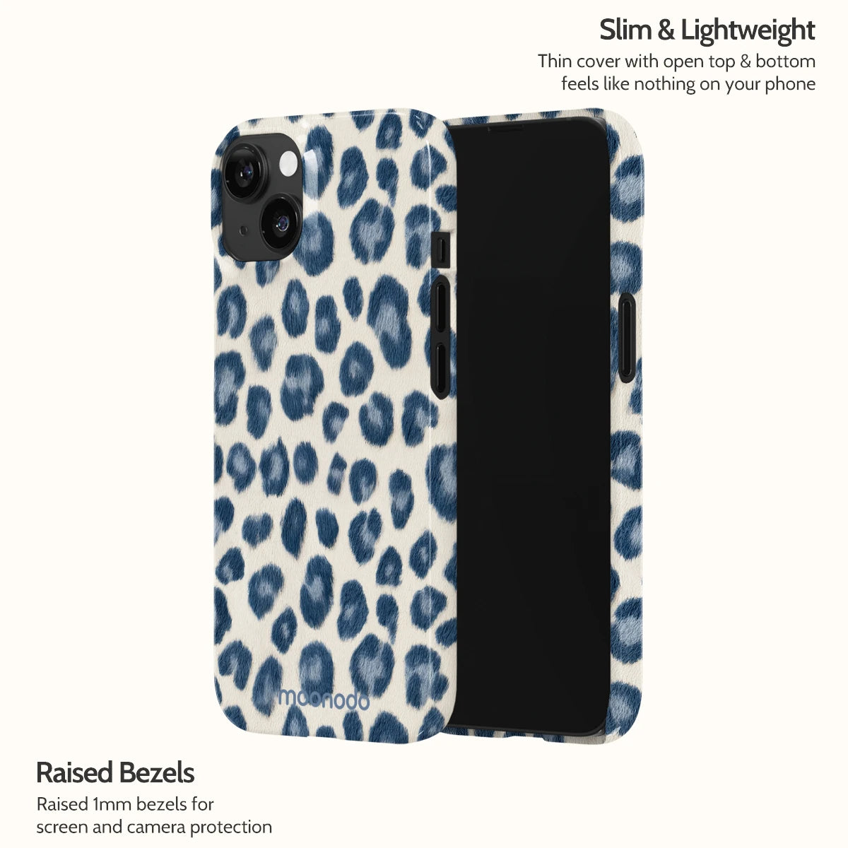 Indigo Leopard - iPhone 14 Case