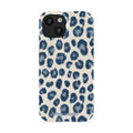 Indigo Leopard - iPhone 15 Case