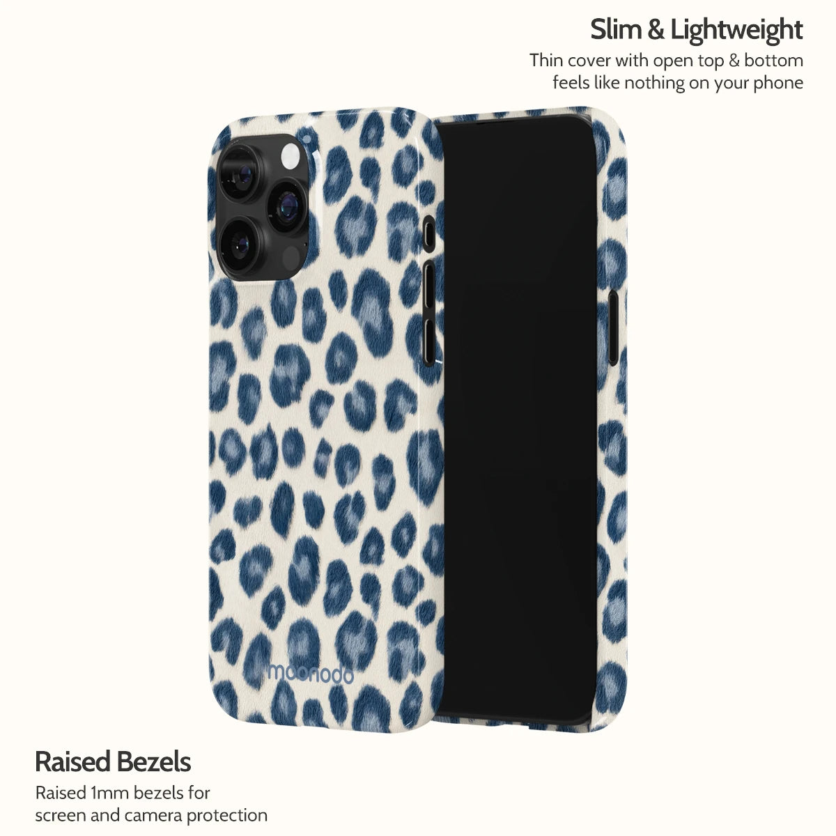 Indigo Leopard - iPhone 15 Pro Max Case