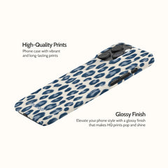 Indigo Leopard - iPhone 15 Pro Max Case
