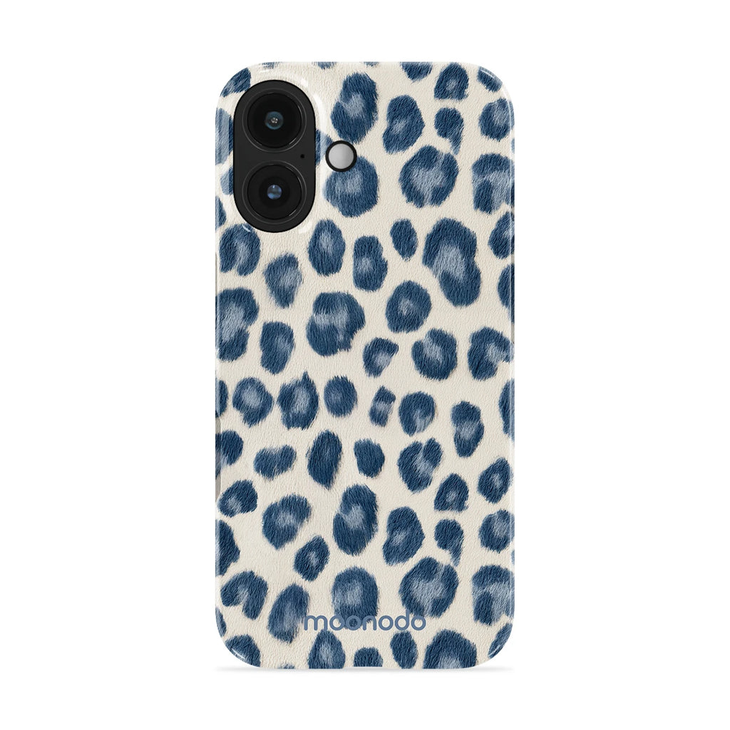 Indigo Leopard - iPhone 16 Case