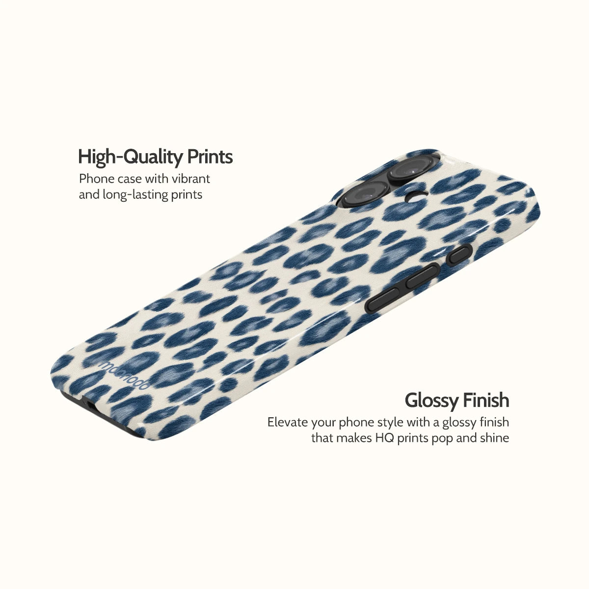 Indigo Leopard - iPhone 16 Case