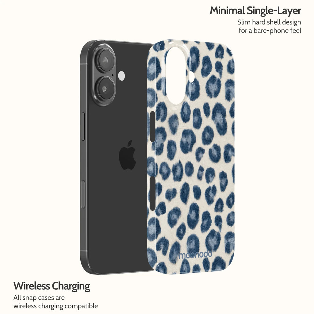 Indigo Leopard - iPhone 17 Case