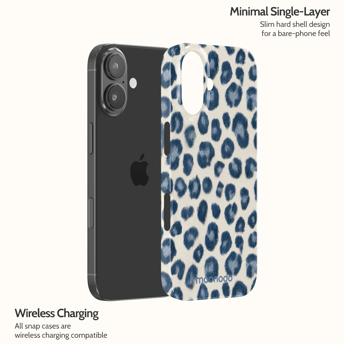 Indigo Leopard - iPhone 17 Case