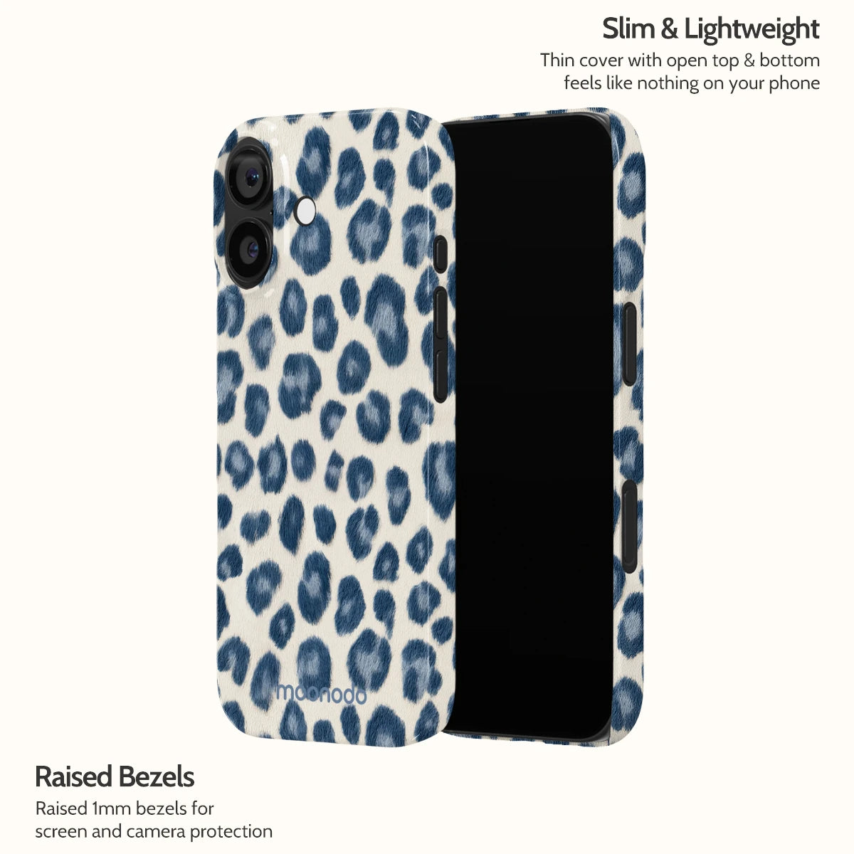 Indigo Leopard - iPhone 17 Case