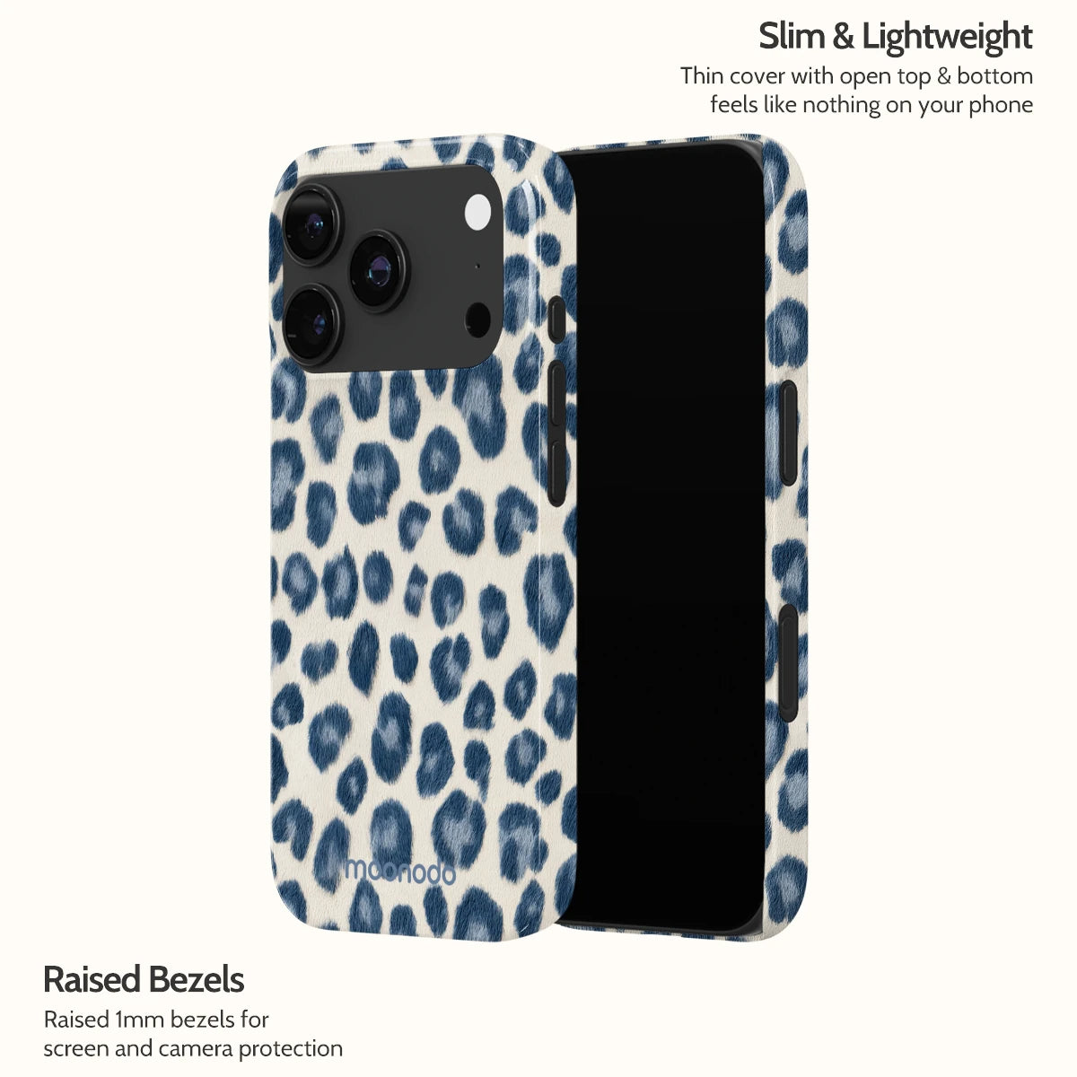 Indigo Leopard - iPhone 18 Pro Case