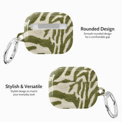 Sage Stripe - AirPods 3 Case