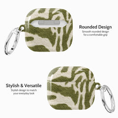 Sage Stripe - AirPods 4 Case