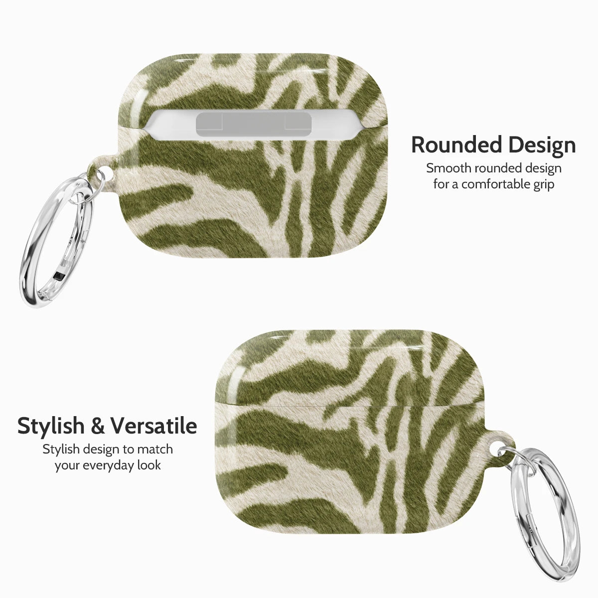 Sage Stripe - AirPods Pro 1 Case