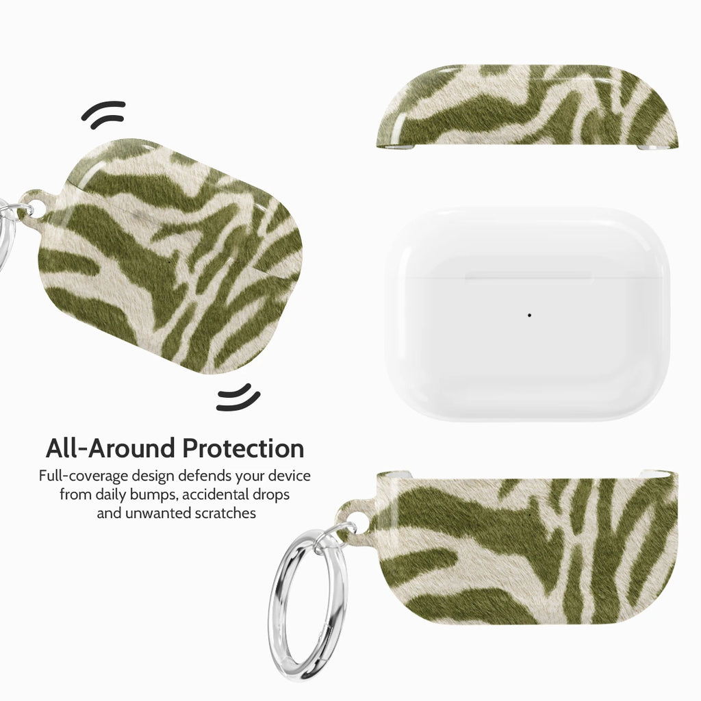 Sage Stripe - AirPods Pro 2 Case