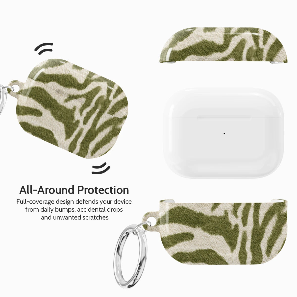 Sage Stripe - AirPods Pro 2 Case