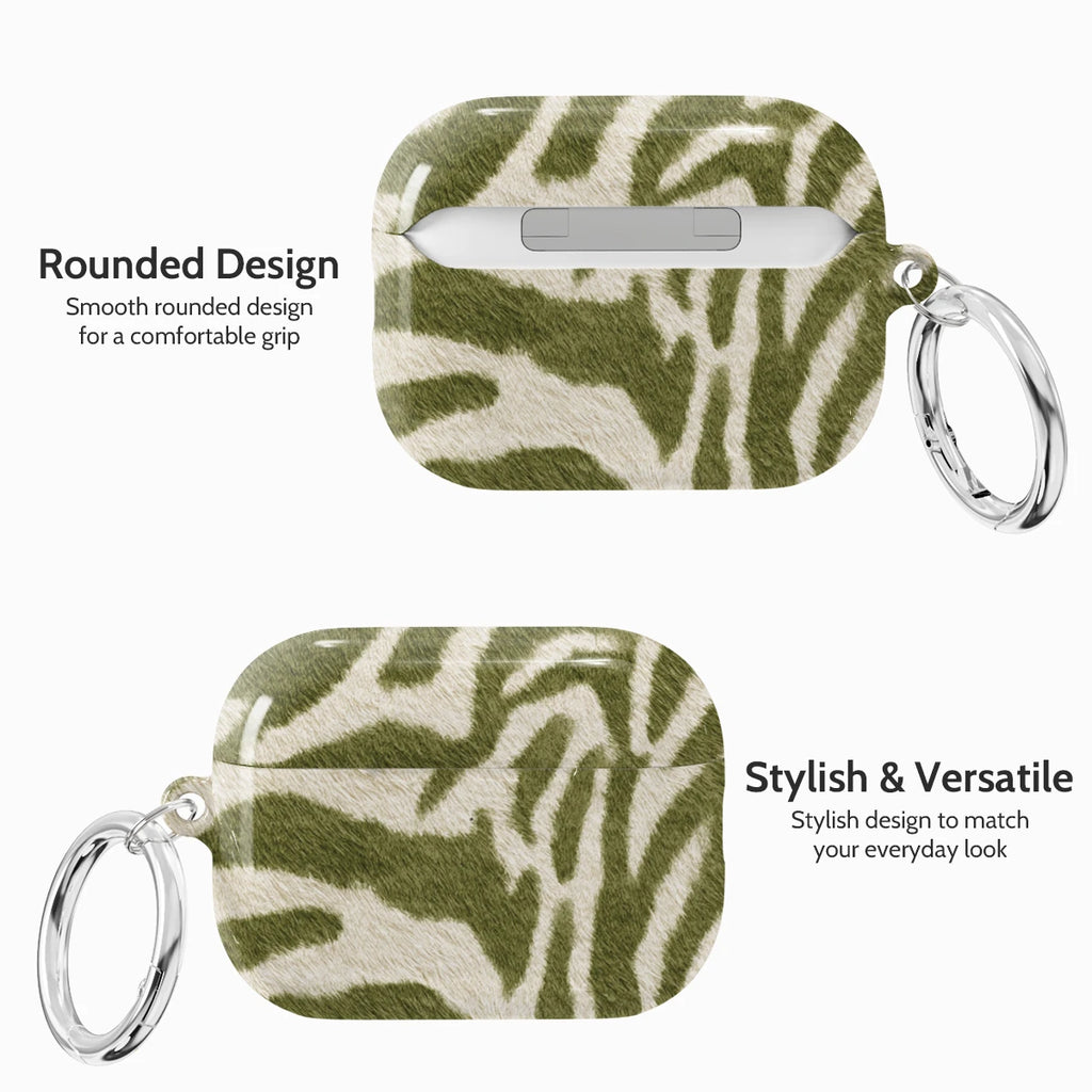 Sage Stripe - AirPods Pro 3 Case