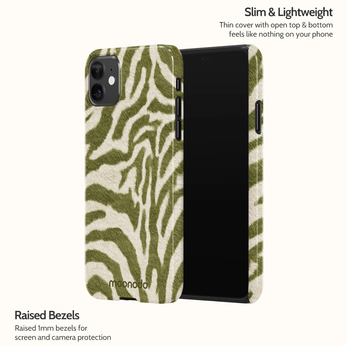 Sage Stripe - iPhone 11 Case