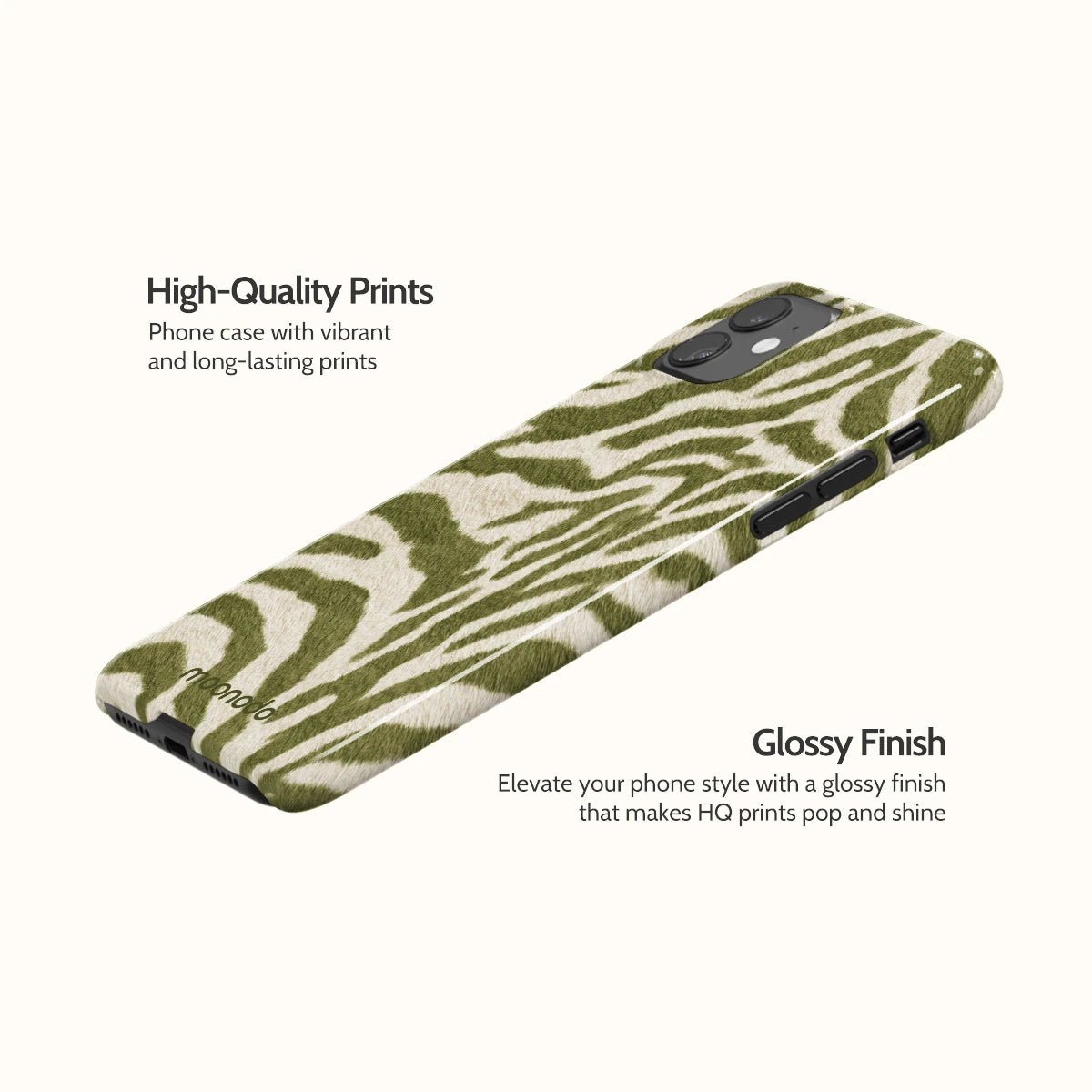 Sage Stripe - iPhone 11 Case