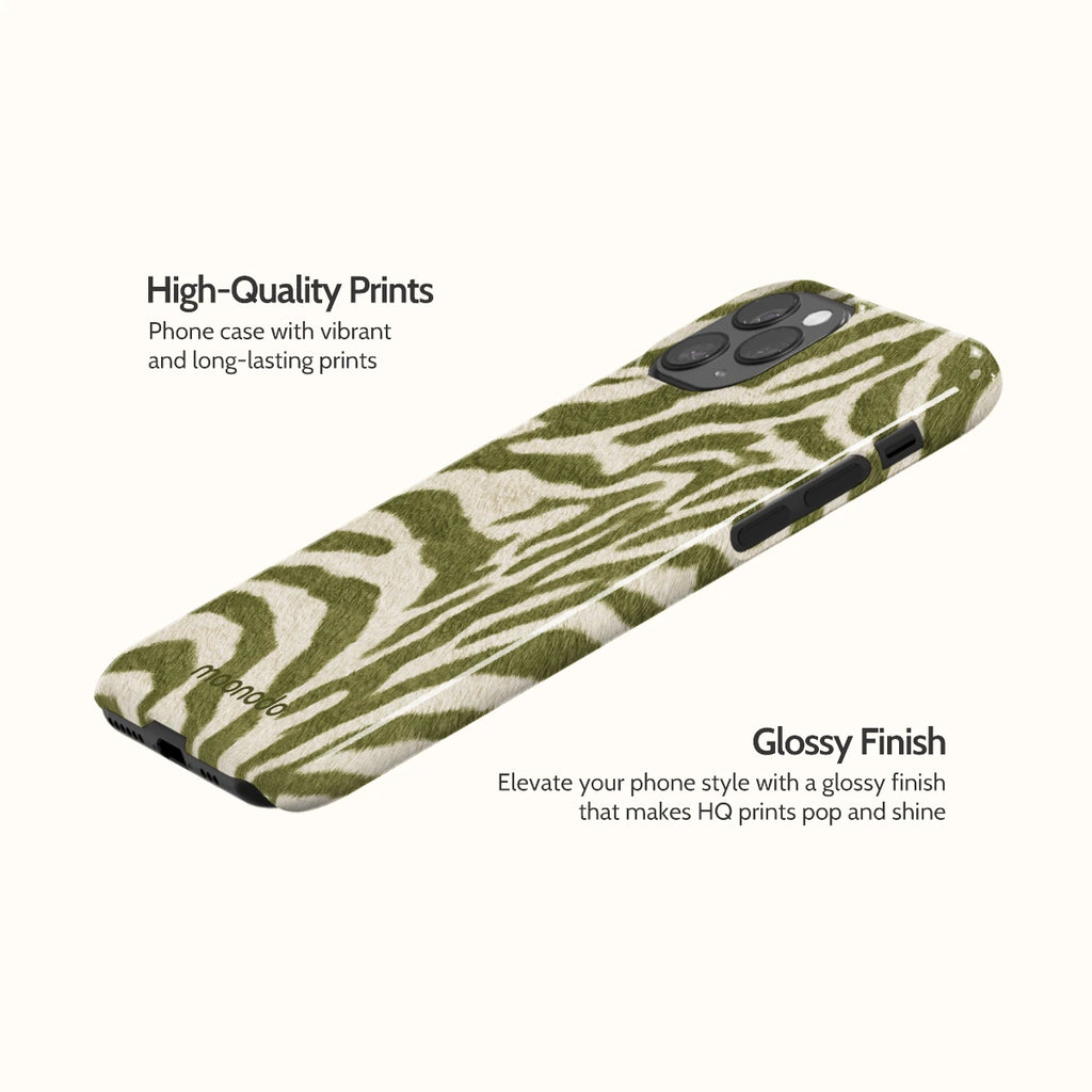 Sage Stripe - iPhone 11 Pro Case
