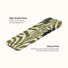Sage Stripe - iPhone 13 Case