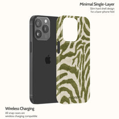 Sage Stripe - iPhone 13 Pro Case
