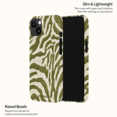 Sage Stripe - iPhone 14 Case