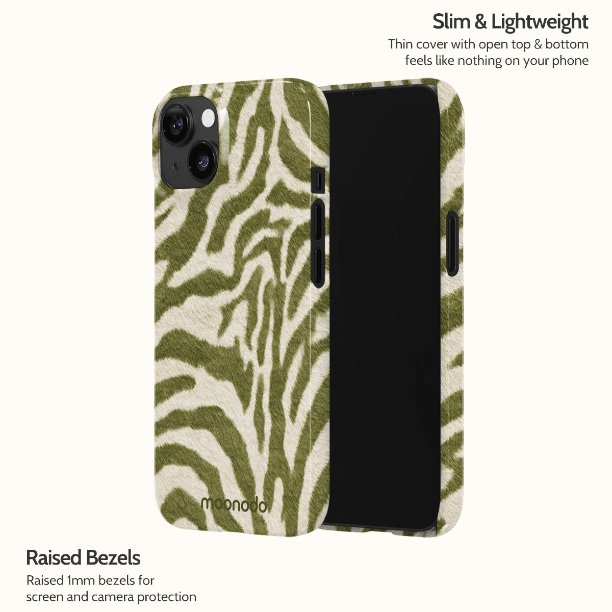 Sage Stripe - iPhone 14 Case