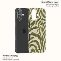 Sage Stripe - iPhone 16 Case