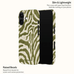 Sage Stripe - iPhone 16 Case