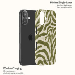 Sage Stripe - iPhone 17 Case
