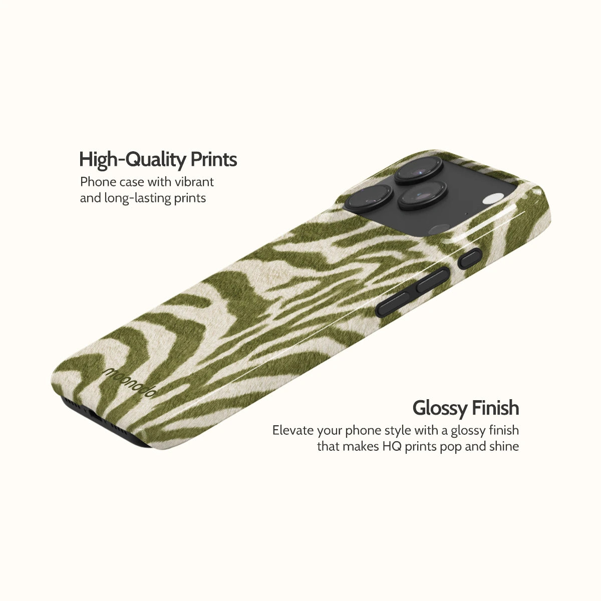 Sage Stripe - iPhone 17 Pro Case