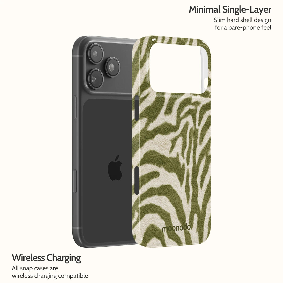 Sage Stripe - iPhone 18 Pro Max Case