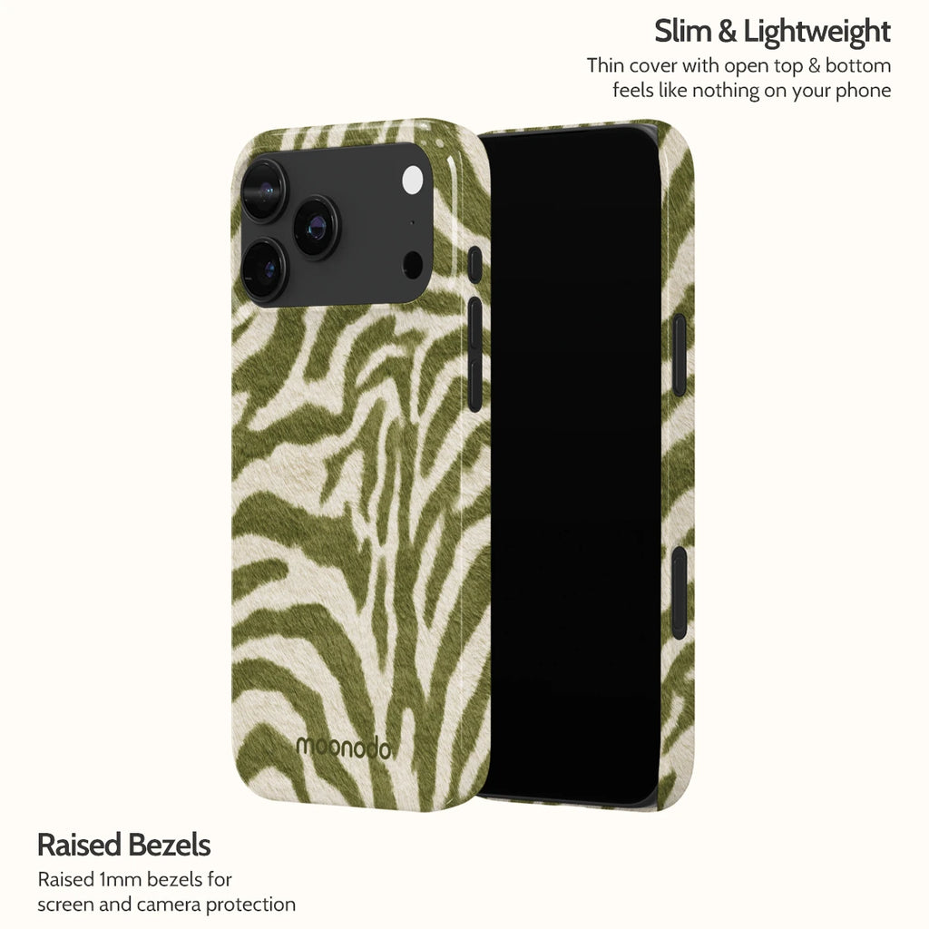 Sage Stripe - iPhone 18 Pro Max Case