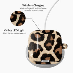 Truffle Leopard - AirPods 1 & 2 Case