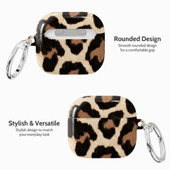 Truffle Leopard - AirPods 4 Case