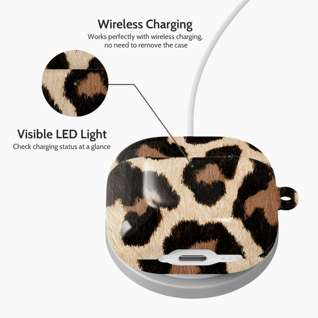 Truffle Leopard - AirPods 4 Case