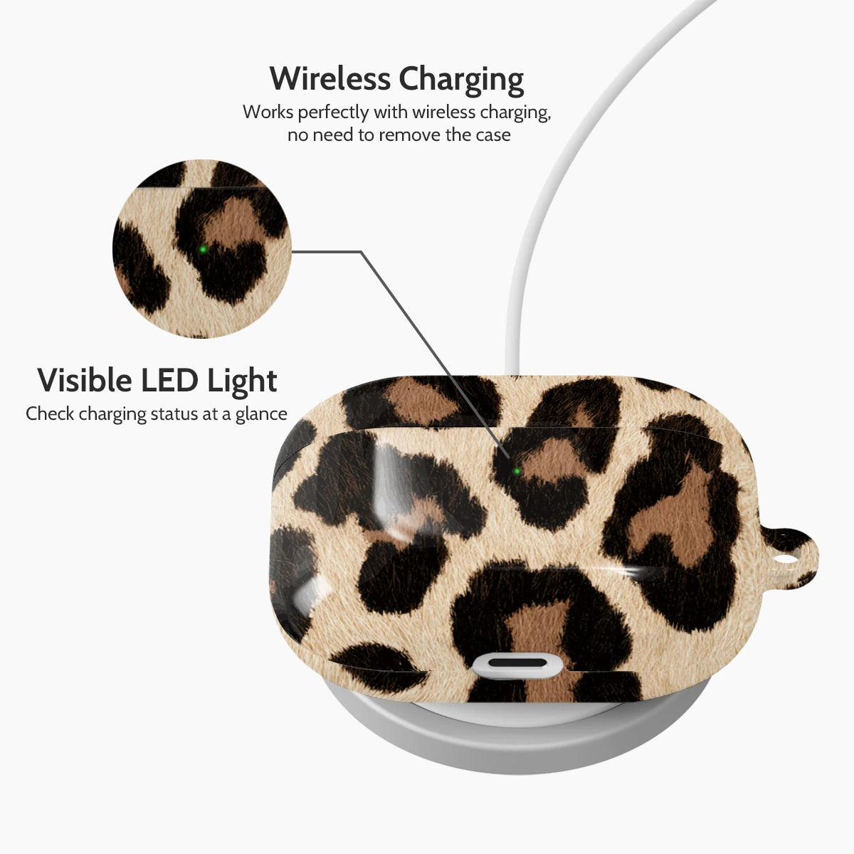 Truffle Leopard - AirPods Pro 1 Case