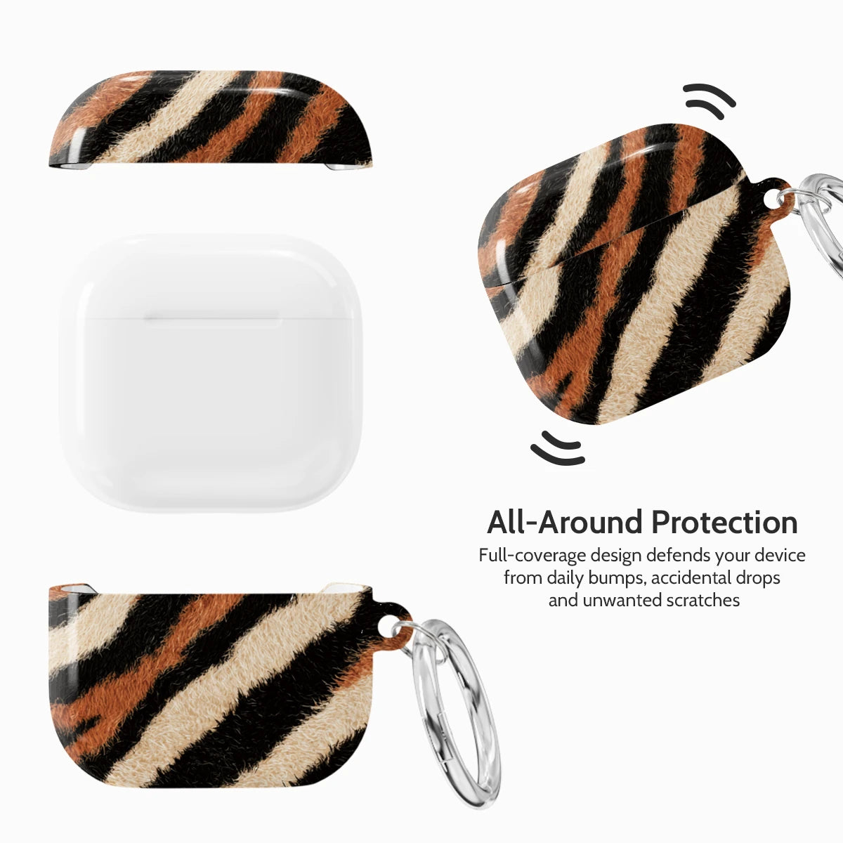 Ember Tiger - AirPods 4 Case