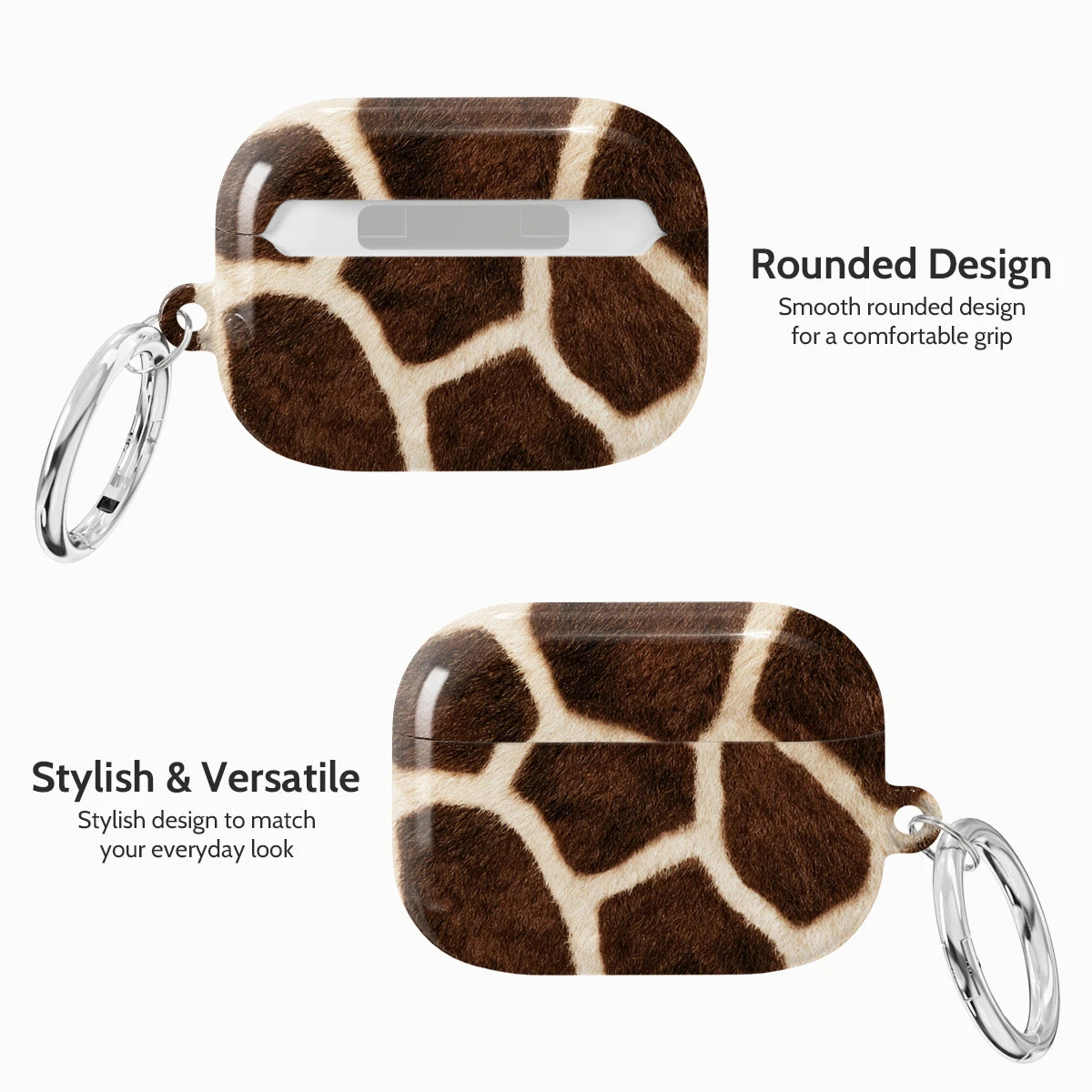 Espresso Giraffe - AirPods Pro 1 Case