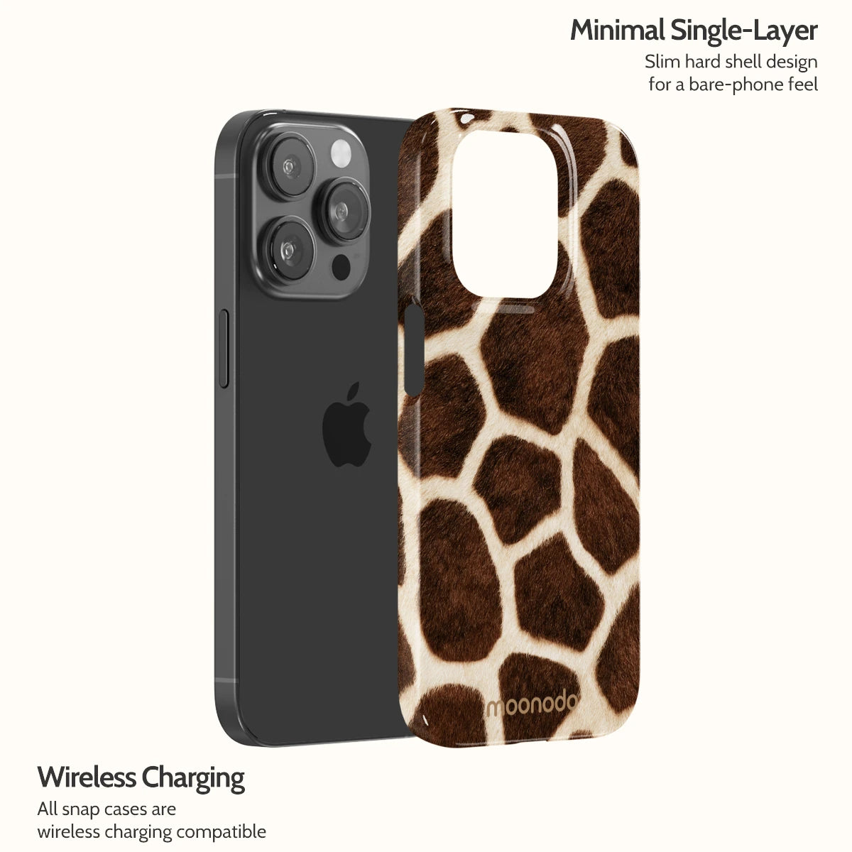 Espresso Giraffe - iPhone 14 Pro Case