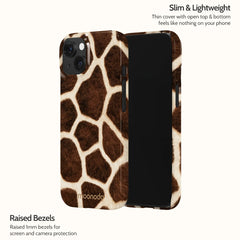 Espresso Giraffe - iPhone 15 Case