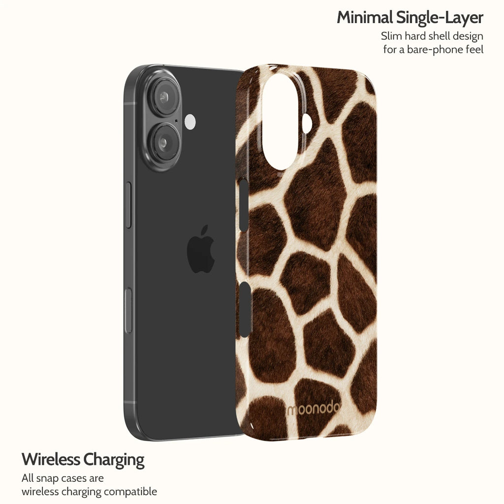 Espresso Giraffe - iPhone 16 Case