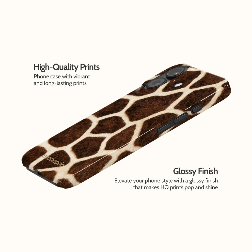Espresso Giraffe - iPhone 16 Case