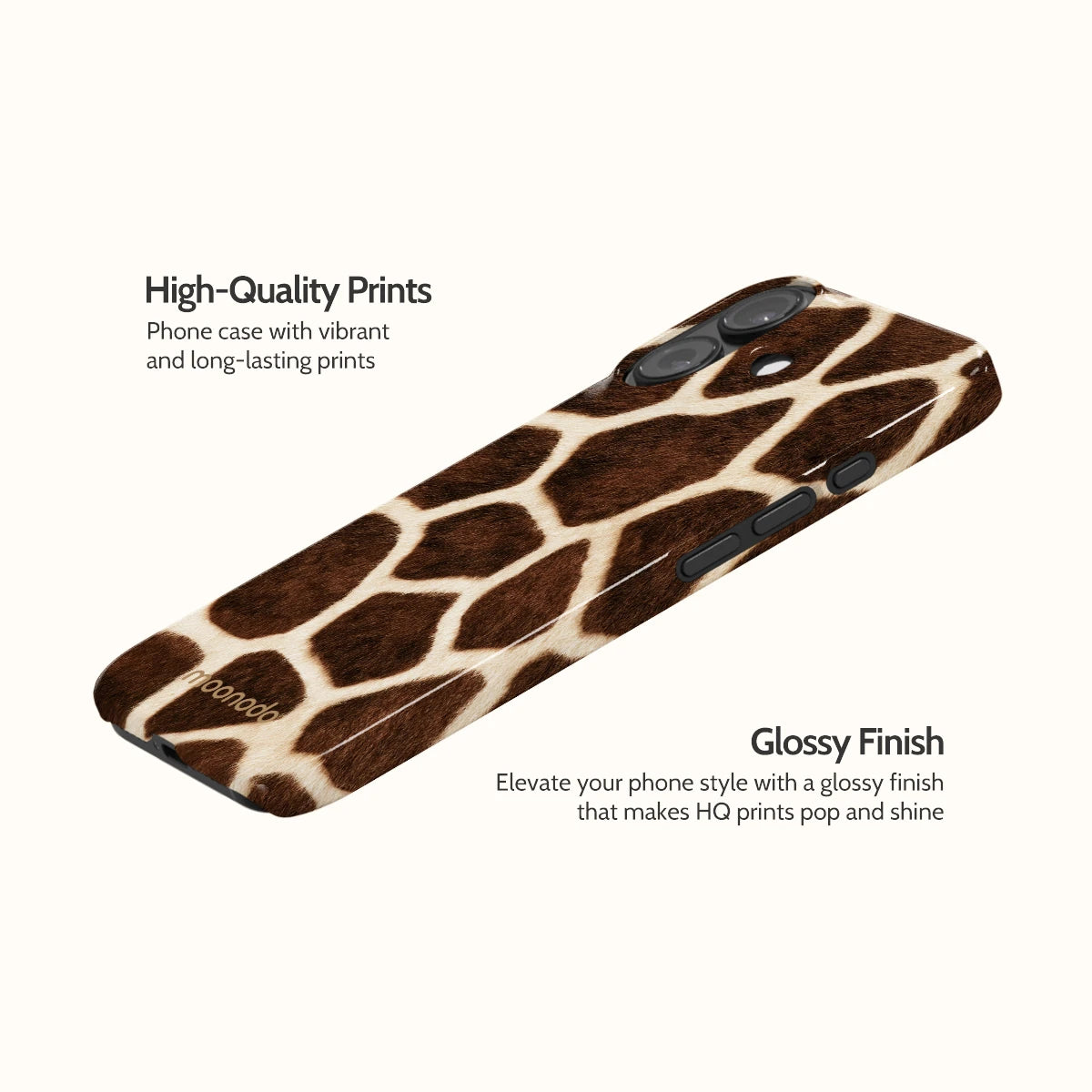 Espresso Giraffe - iPhone 16 Case