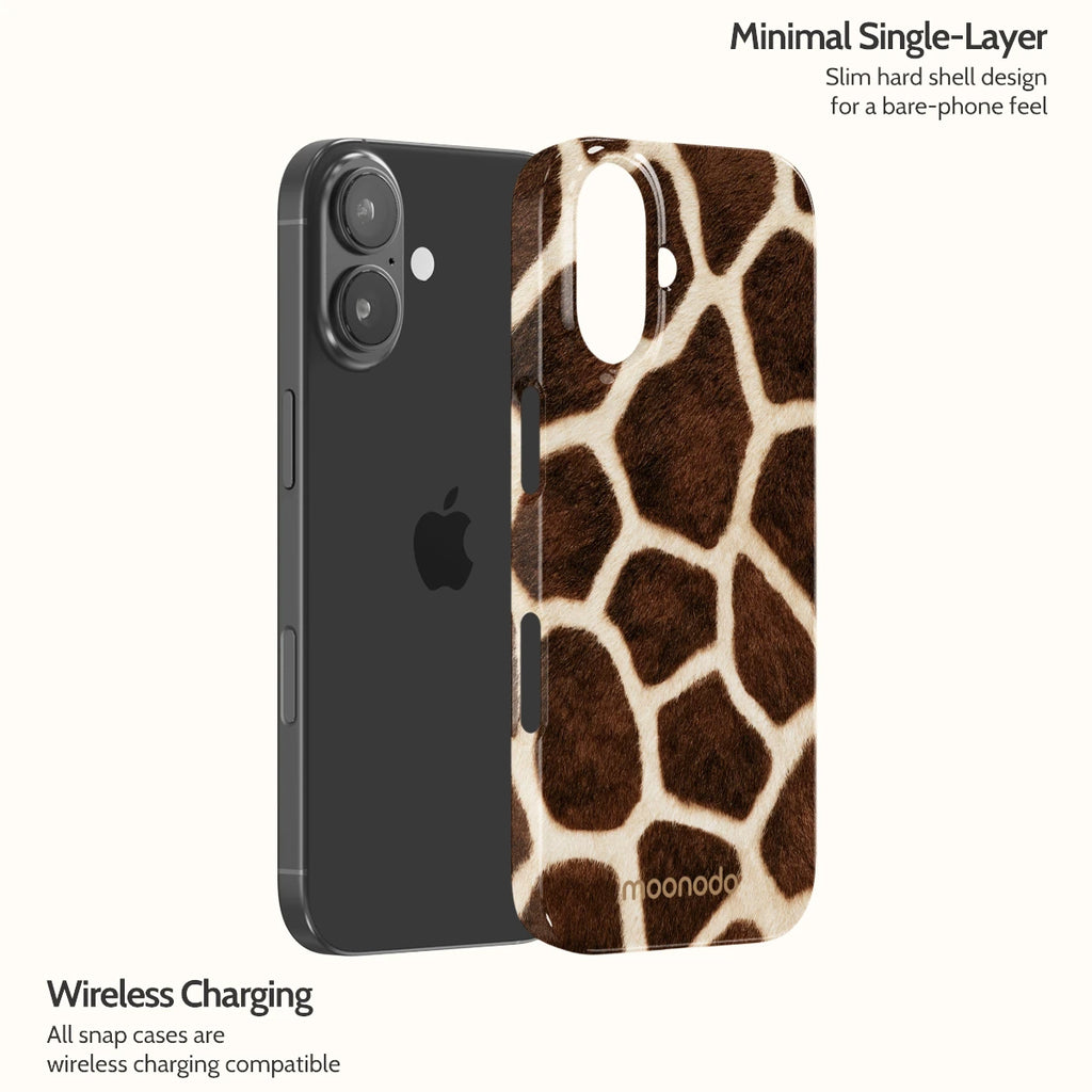 Espresso Giraffe - iPhone 17 Case