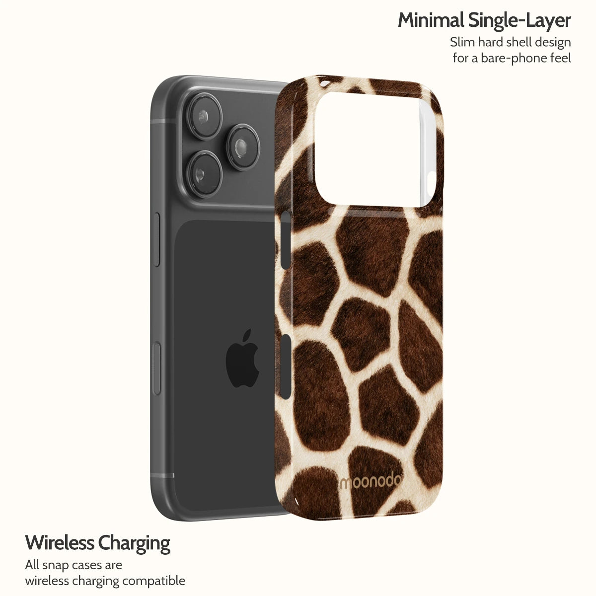 Espresso Giraffe - iPhone 17 Pro Case