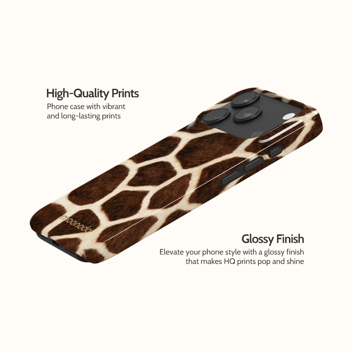 Espresso Giraffe - iPhone 17 Pro Case