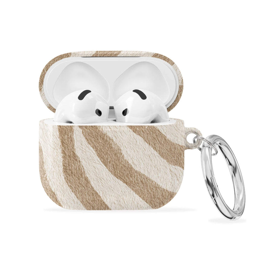 Linen Zebra - AirPods 4 Case