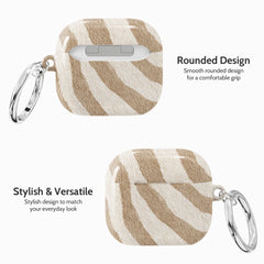 Linen Zebra - AirPods 4 Case