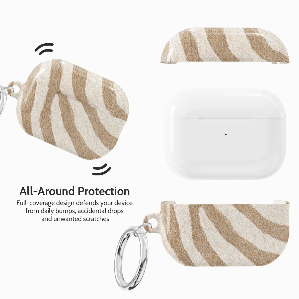 Linen Zebra - AirPods Pro 2 Case