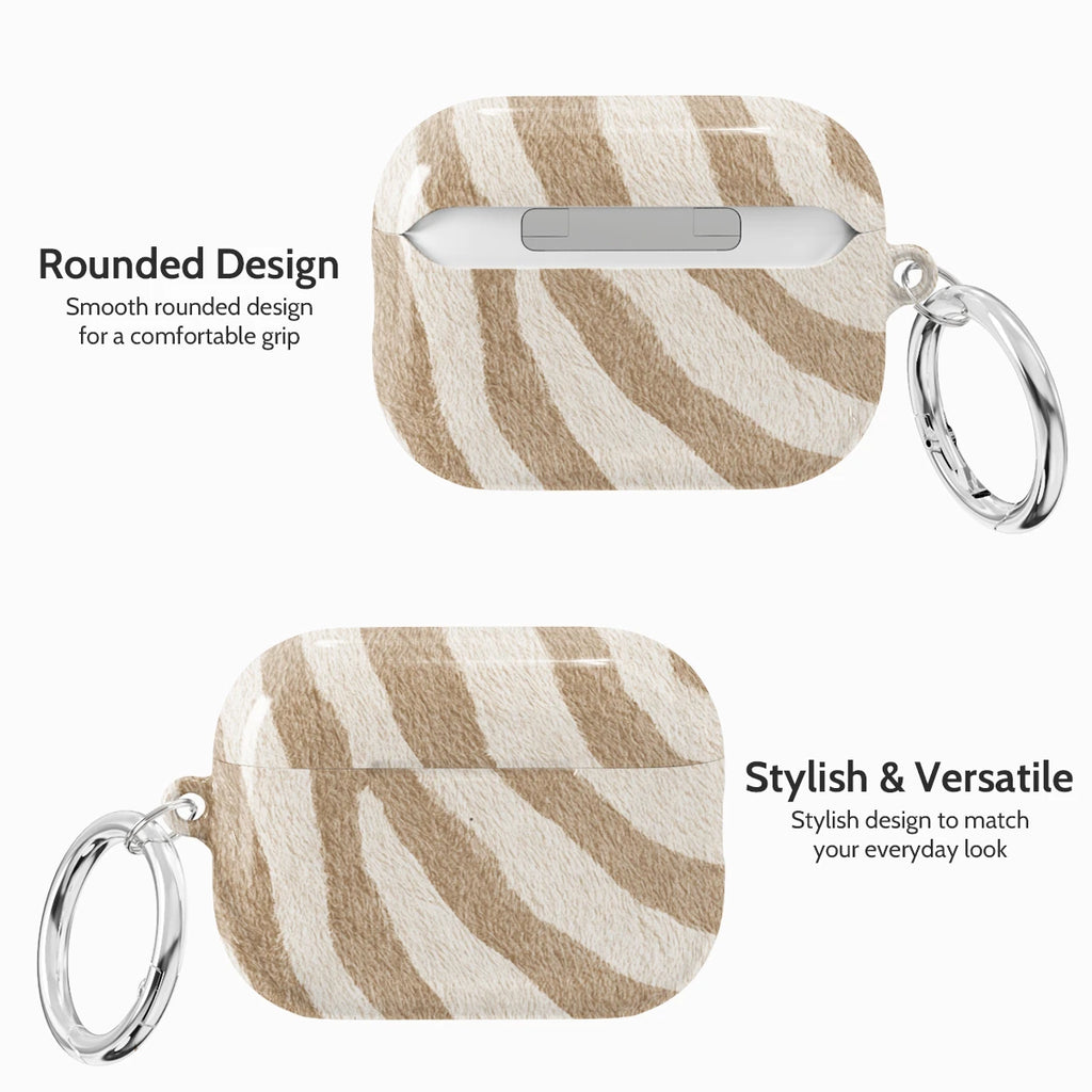 Linen Zebra - AirPods Pro 3 Case