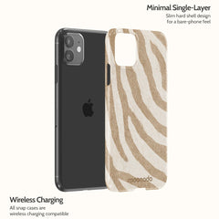 Linen Zebra - iPhone 11 Case